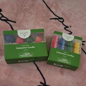 Kate Spade Strawberry and Heart Candles - Multicolor